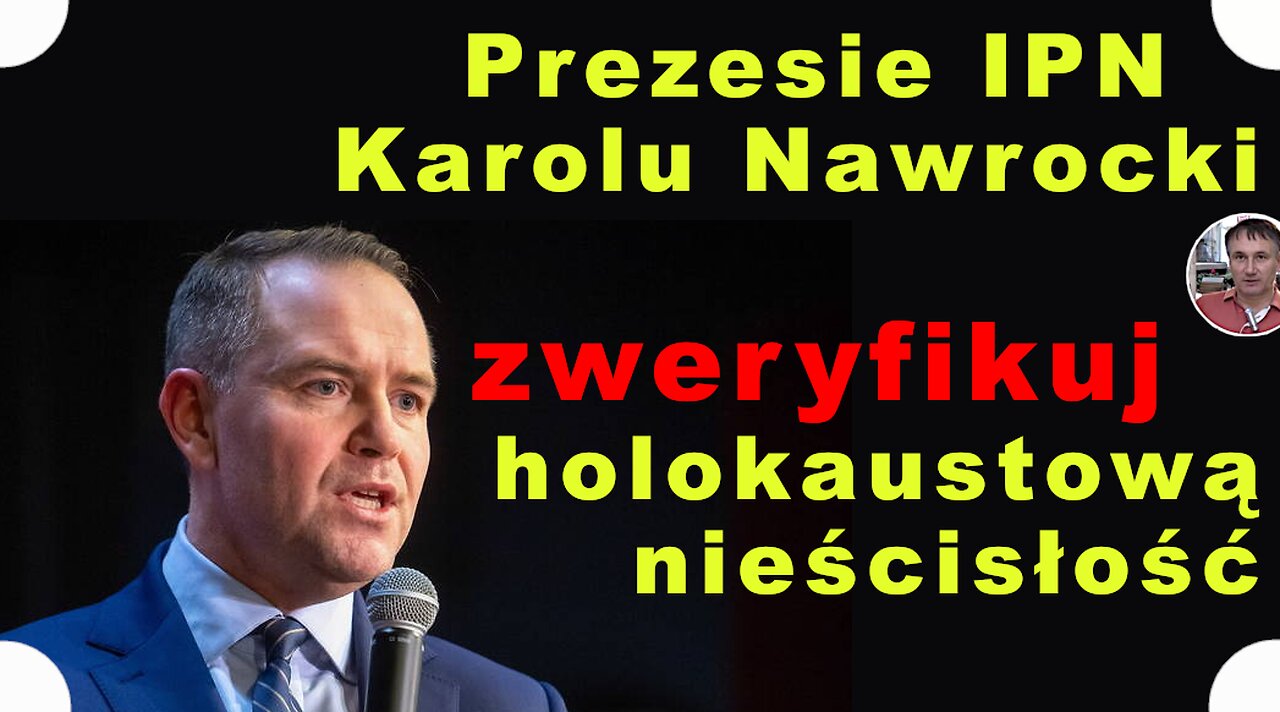 Z.Kękuś PPP 563 Holokaustowe przeszacowanie po 40 latach kłamstwa oświęcimskiego. K.Nawrocki ustal