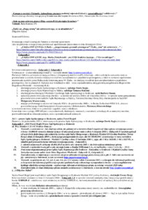 2025.10.28 E-mail Zbigniewa Kękusia do przedstawicieli opinii publicznej w sprawach: wniosków skierowanych do: 1. prezesa Sądu Apelacyjnego w Krakowie, sędziego Pawła Rygla, 2. prezesa Sądu Rejonowego w Dębicy, sędziego Tomasza Kuczmy, 3. przewodniczącej I Wydziału Cywilnego Sądu Apelacyjnego w Krakowie, byłej prezes Sądu Okręgowego w Krakowie sędzi Barbary Baran, 4. byłej adwokat, obecnie posła na Sejm RP Małgorzaty Wassermann, 5. byłego wiceprezesa zarządu Banku Zachodniego WBK S.A., przełożonego tam Z. Kękusia, obecnie przewodniczącego Partii Europejskich Konserwatystów i Reformatorów, Mateusza Morawieckiego, o zwrócenie Z. Kękusiowi kwot zagrabionych mu w przeszłości, celem umożliwienia Z. Kękusiowi uregulowania długu wobec Bogusława Płoskonki spowodowanego grabieżami oraz ich niezależnych od Z. Kękusia przyczynami; relacji ZUS’u i wspierających go sędzin z Krakowa z Z. Kękusiem; wezwania dla Z. Kękusia do stawiennictwa 29 października w Komisariacie Policji IV w Krakowie w związku z bezzasadnym postępowaniem prowadzonym przez kierowaną przez mł. insp. Marka Pietrykowskiego pod nadzorem kierowaną przez prokurator Sylwię Koszelę-Urban Prokuraturą Rejonową dla miasta Rzeszowa