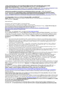 2026.07.16. E-mail Zbigniewa Kękusia do przedstawicieli opinii publicznej w sprawach: poinformowania przez Z. Kękusia prezydenta K. Nawrockiego, premiera D. Tuska, prokuratora generalnego Waldemara Żurka o apelach – oraz o ich przyczynach (nie dać się wymordować) – kierowanych przez niego do Polaków o niestawienie się na mobilizację, gdy ją z powodu wojny na Ukrainie zarządzą zwerbowani przez Departament Stanu USA, opłaceni przez rząd USA, szkoleni w USA z celów polityki zagranicznej USA, K. Nawrocki na wniosek D. Tuska; grożącej Z. Kękusiowi karze pozbawienia wolności do lat 2 za apele jak wyżej; możliwym prowadzeniu przez Z. Kękusia od 21 lipca 2026 r. przed Biurem RPO w Warszawie, al. Solidarności 77 proteście głodowym (przyjmowanie wyłącznie napojów) z winy RPO dr. hab. prof. UW Marcina Wiącka (kierownik Zakładu Praw Człowieka Uniwersytetu Warszawskiego), chroniącego od września 2023 r. byłego RPO, nieoduczonego, okrutnego, mściwego żyda prof. Andrzeja Zolla i jego obrończynię, sędzię Sądu Rejonowego w Dębicy Beatę Stój.